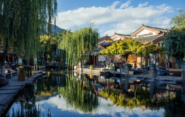Città antica di Shuhe: un viaggio sereno dalla stazione di posta del cavallo del tè ai piedi delle montagne innevate-4