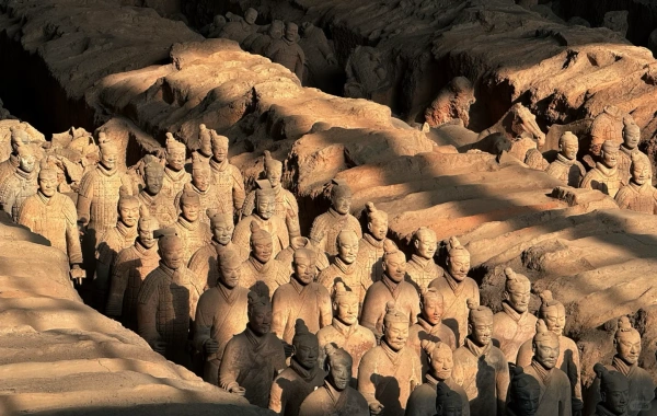 Terracotta Army: An underground army that has guarded for two thousand years
