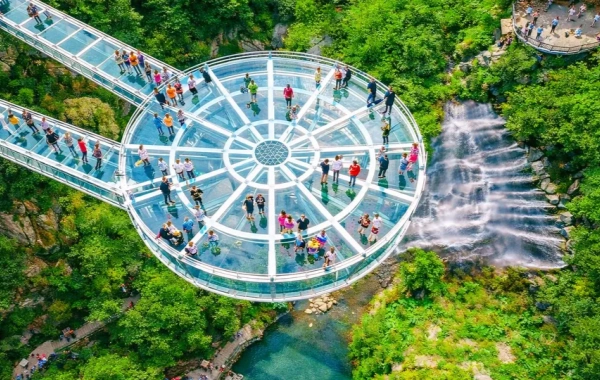 広州日帰り旅行:Qingyuanのグロンゴルジュ&スカイハイアドベンチャー