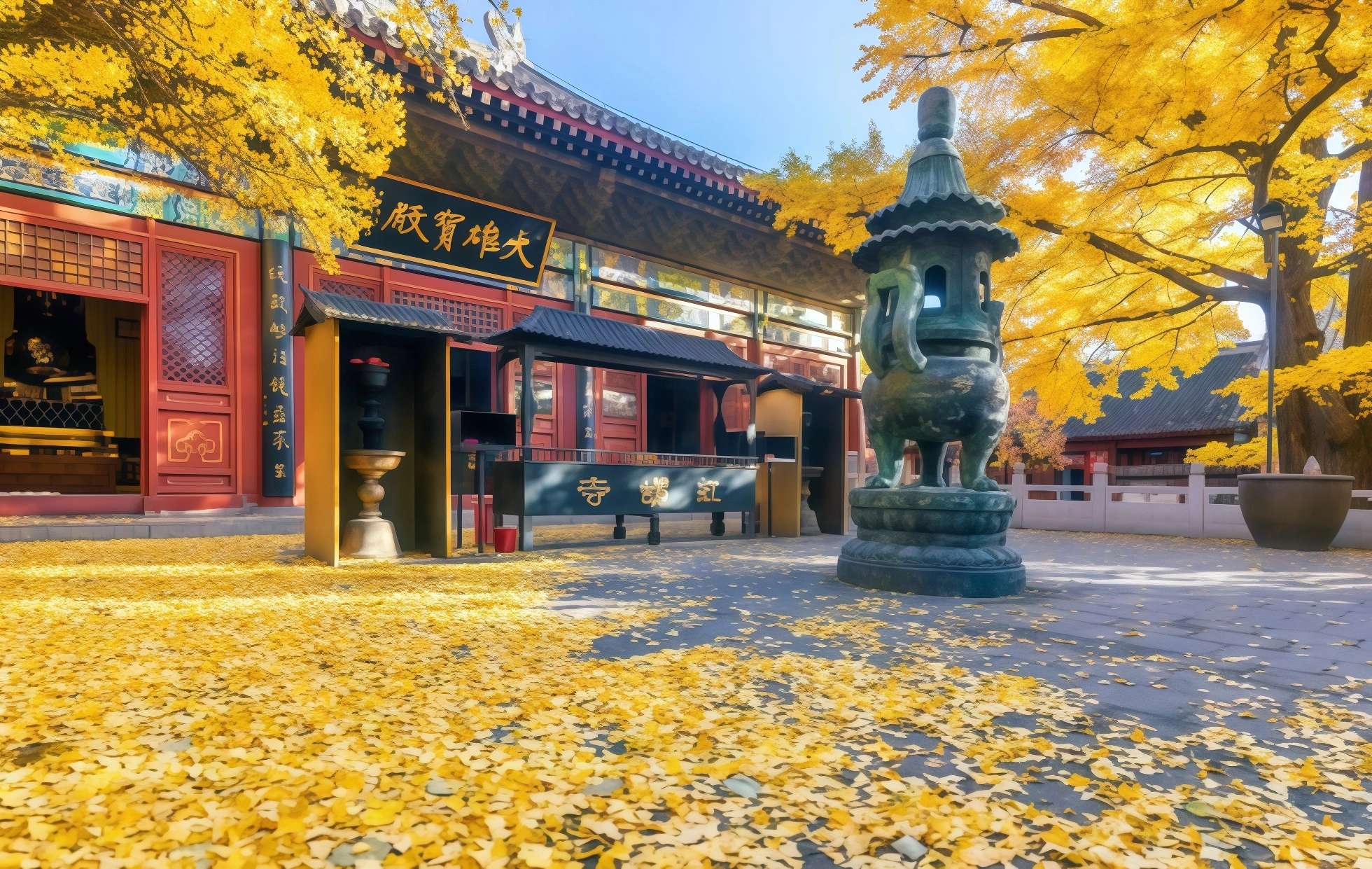 ホンルー寺院:北北京の古い修道院で純粋な土地への旅-3