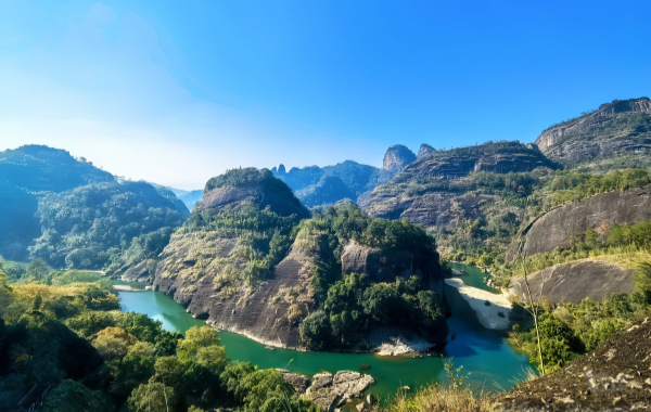 Wuyi Mountain:A Hidden Gem of Tea Culture,a World Heritage Site Amidst Emerald Waters and Crimson Peaks
