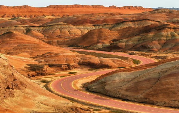 الدانكسيا الملتوية: جوردني في العجائب الجيولوجية في جبال قوس قزح الصين-2