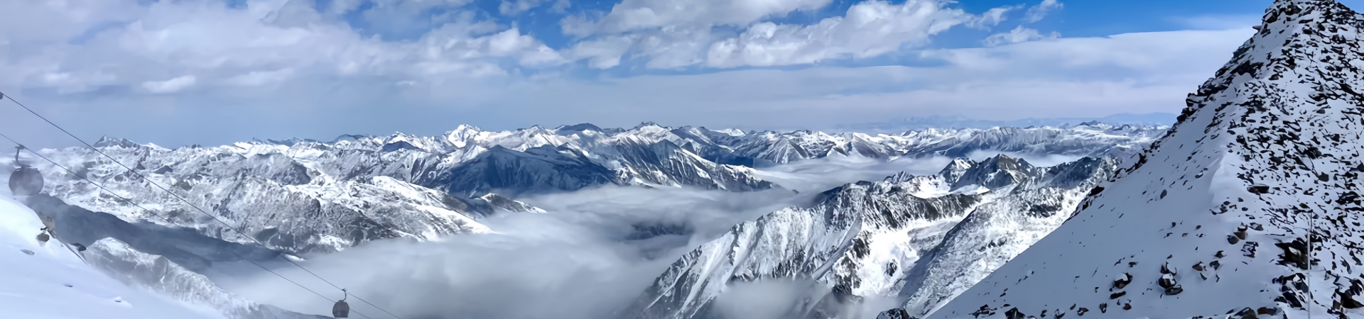 Ледник Сычуань-Дагу: Замороженная страна чудес Приостановлено на вершине облаков