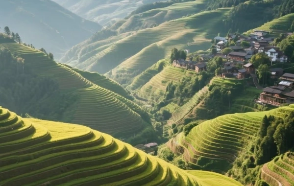 Día 5: Senderismo " Conduzca de regreso a Guilin